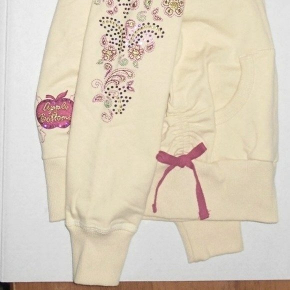 Vintage Rare Sequins Fun Fashion Hooded Hoodie Jacket